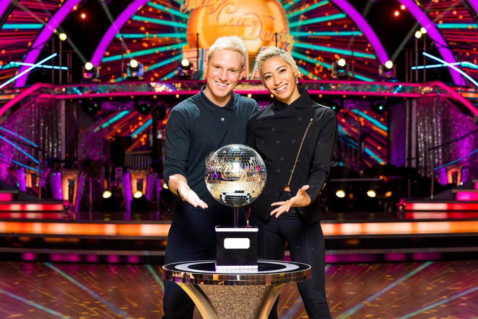 Jamie Laing and Karen Hauer