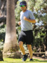 <p>Luke Wilson gets in a workout on Wednesday in Santa Monica, California.</p>