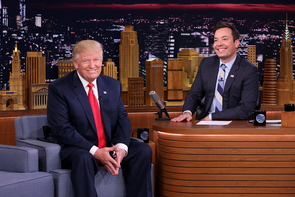 Donald Trump and Jimmy Fallon (Photo: Getty Images)