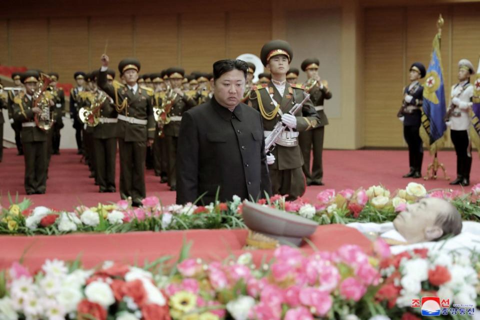 朝鮮人民軍元帥玄哲海（현철해）日前以87歲高齡病逝。（圖／路透社）