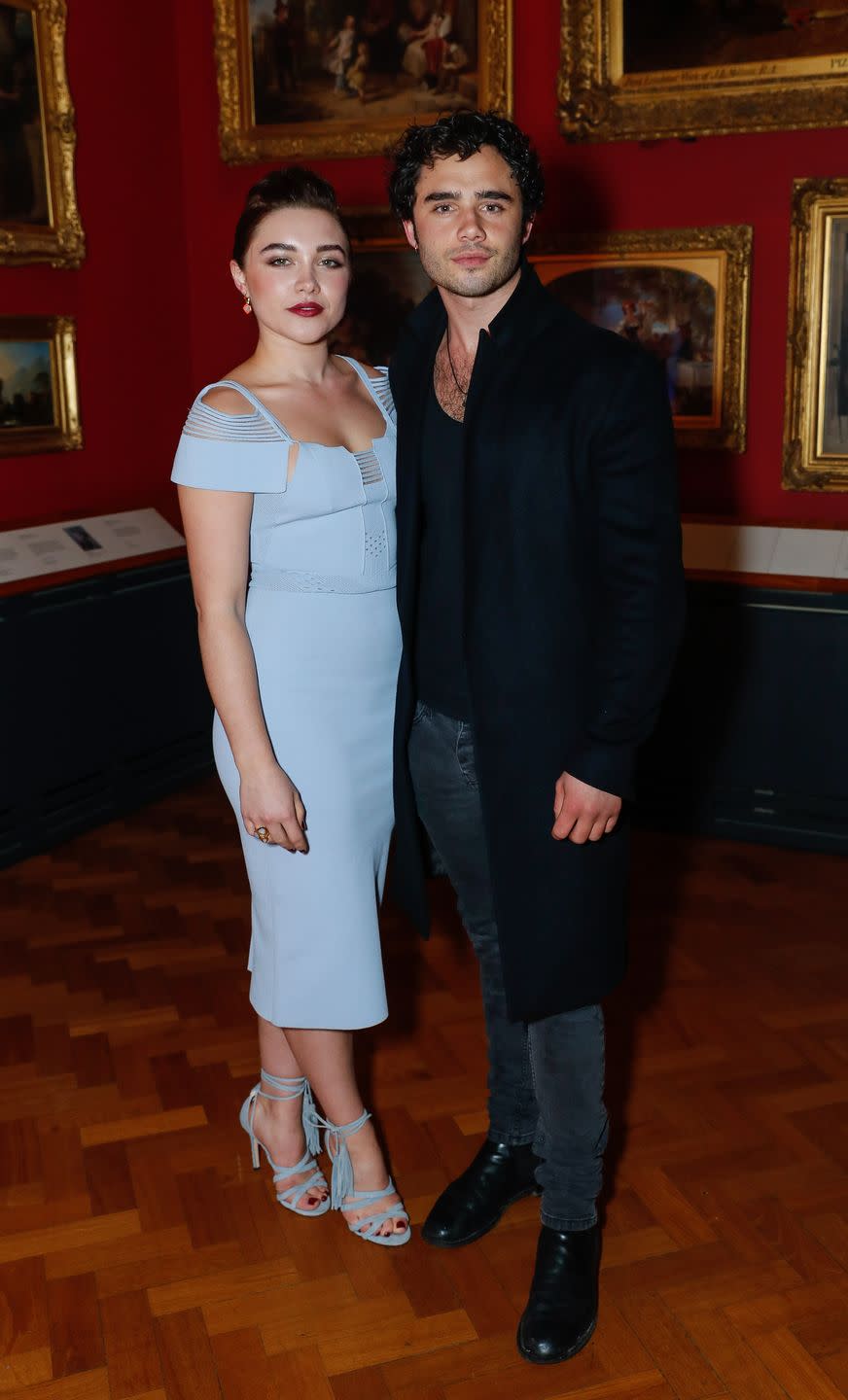 Florence Pugh and Toby Sebastian