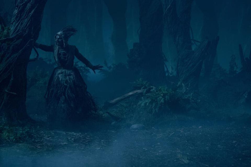 Lize Johnston as Keziah/Witch in the “Dreams in the Witch House” episode of Guillermo del Toro's "Cabinet Of Curiosities" (Ken Woroner/Netflix)