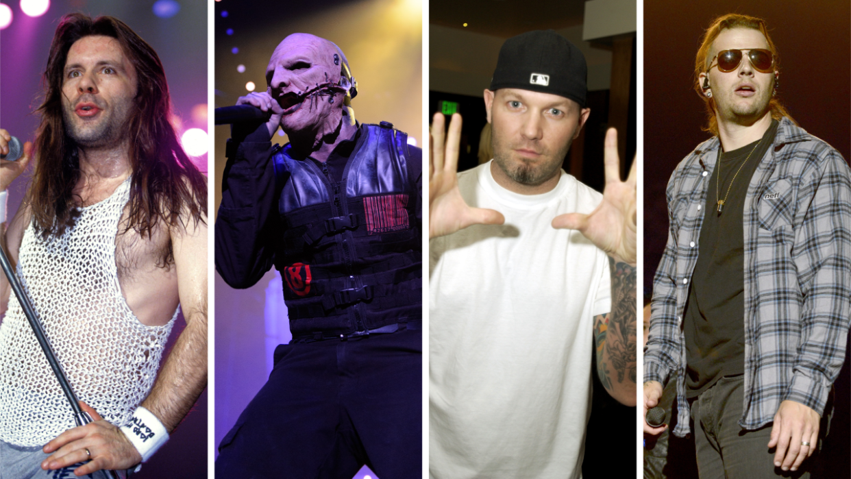  Bruce Dickinson, Corey Taylor, Fred Durst, M Shadows 