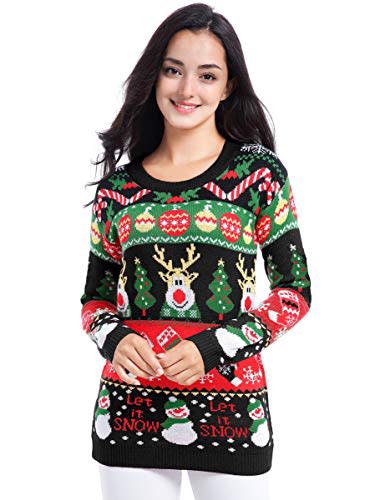 Vintage Style Ugly Christmas Sweater