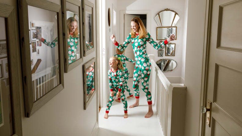 The Christmas pajamas from Carter's are especially colorful and festive.