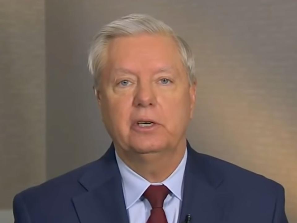 Lindsey Graham told Fox News that he’s not supportive of Joe Manchin’s voting reform compromise.  (Fox News)