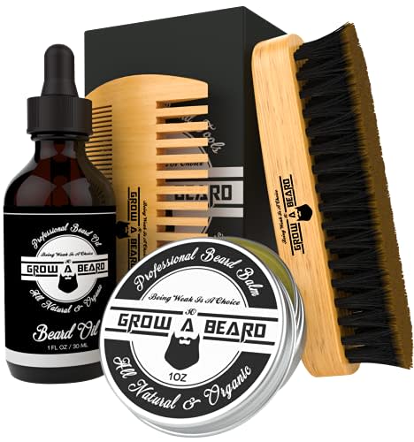 Grow A Beard Grooming Kit (Amazon / Amazon)