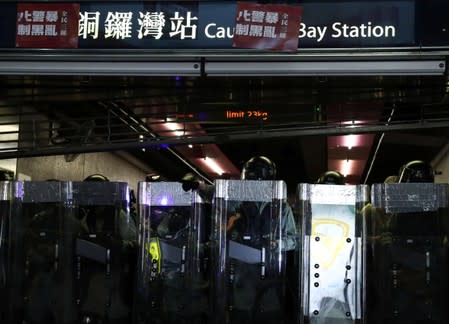 Anti-government demonstration in Hong Kong