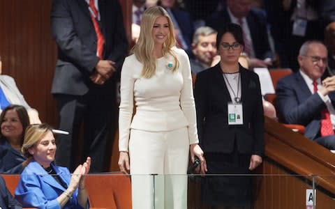 White House Senior Advisor Ivanka Trump is seen at the Congress during the inauguration of Mexico's new President Andres Manuel Lopez Obrador, in Mexico City - Credit: Reuters