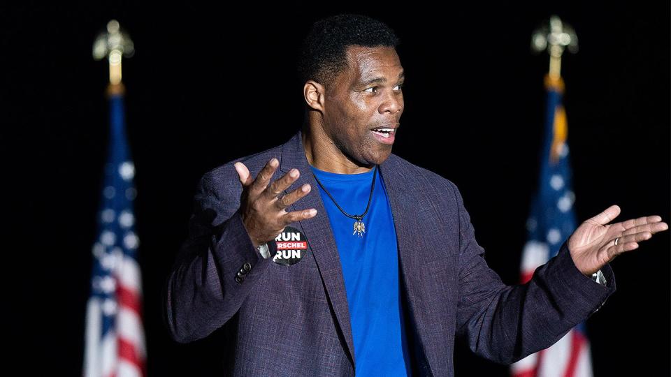 Republican Senate candidate Herschel Walker