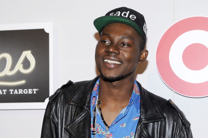 FILE - Singer Theophilus London attends The Shops at Target event at the IAC Building on May 1, 2012 in New York. London's family has filed a missing persons report with Los Angeles police and are asking for the public's help to find him. According to a family statement released Wednesday, Dec. 28, 2022, by Secretly, a music label group that has worked with the rapper, London's family and friends believe someone last spoke to him in July in Los Angeles. (AP Photo/Evan Agostini, File)