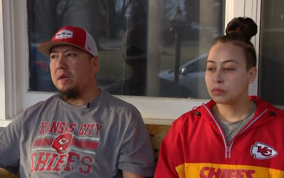 Paul Contreras with his daughter, Alyssa Marsh Contreras, who was also present during the incident (KETV7)