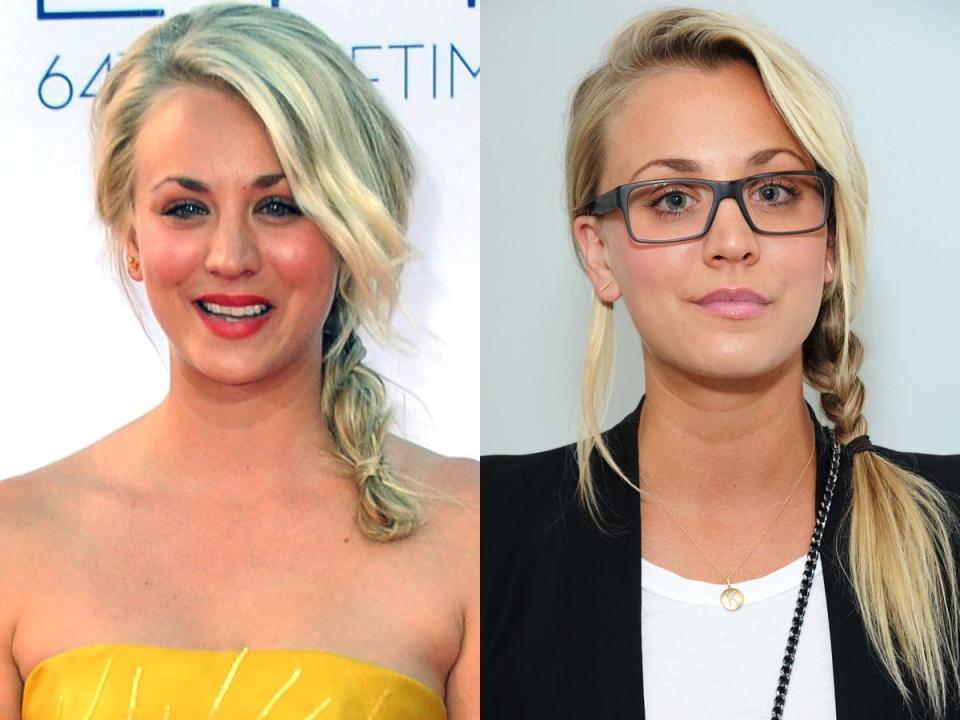 kaley cuoco glasses