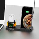 <p>The <span>Accell Power 3-in-1 Fast-Wireless Charger </span> ($25, originally $45) is a useful find perfect for your bedside table or desk. It can wirelessly charge your Qi-compatible smartphone, Apple Watch, and AirPods. It comes in black or white. </p>