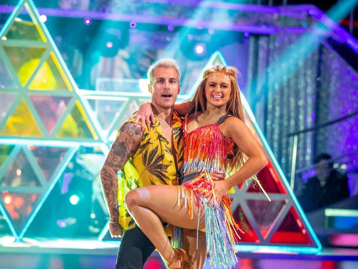 Maisie Smith and Gorka Marquez in Strictly Come Dancing (BBC/Guy Levy)