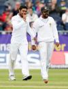 Britain Cricket - England v Sri Lanka - Second Test - Emirates Durham ICG - 27/5/16 Sri Lanka's Lahiru Thirimanne celebrates taking a catch to dismiss England's James Vince (not pictured) Action Images via Reuters / Jason Cairnduff Livepic EDITORIAL USE ONLY.