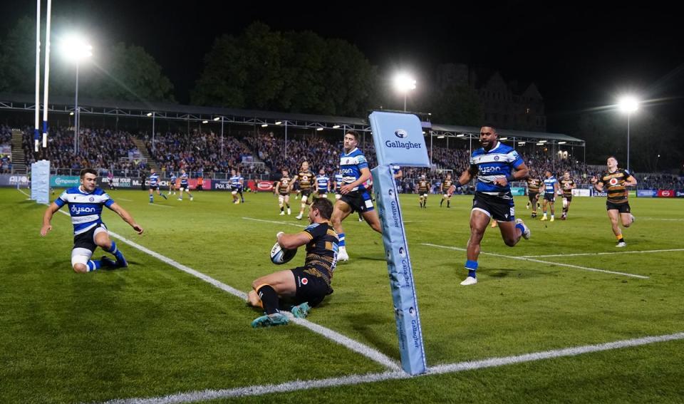 Wasps claimed victory over Bath on Friday night (David Davies/PA) (PA Wire)