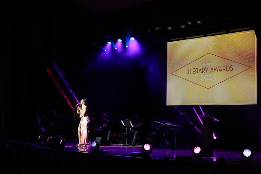 Solea Pfeiffer performs onstage during the 60th annual PEN America Literary Awards on March 02, 2023 in New York City.