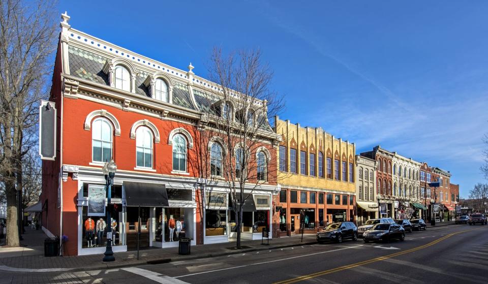 downtown, franklin, tn,usa