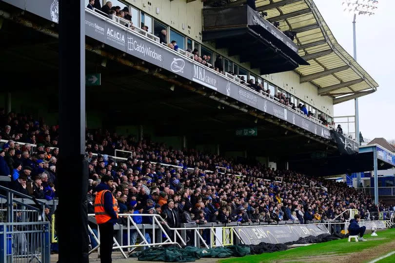 A general view of the West Stand at the Memorial Stadium -Credit:Phil Mingo/PPAUK