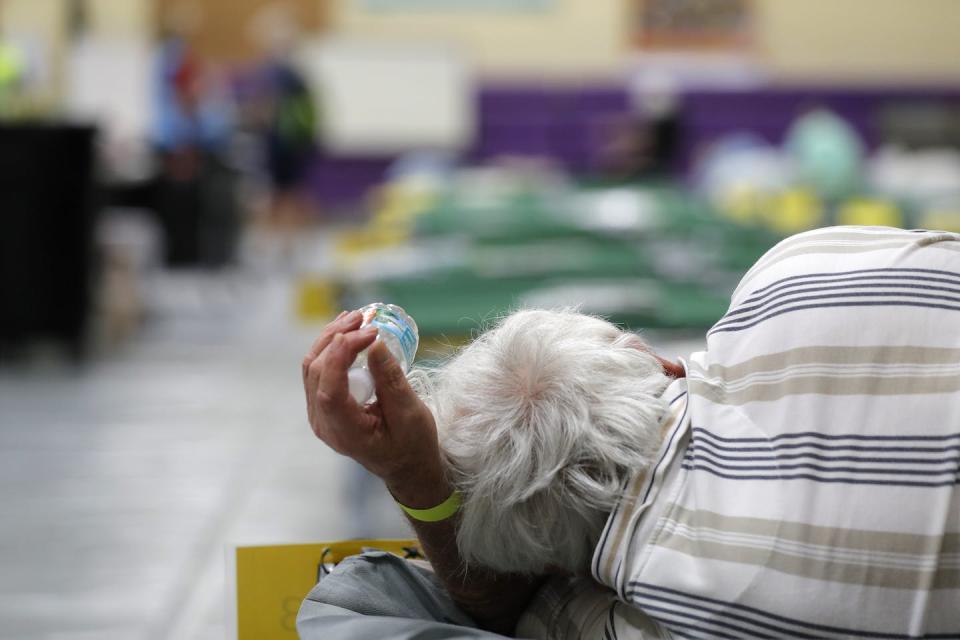 Shelters can be intimidating for older residents. <a href="https://newsroom.ap.org/detail/VirusOutbreakHurricanes/a88f9c23ecc24000bc13fc1d720be0b1/photo" rel="nofollow noopener" target="_blank" data-ylk="slk:AP Photo/Gerald Herbert;elm:context_link;itc:0;sec:content-canvas" class="link ">AP Photo/Gerald Herbert</a>