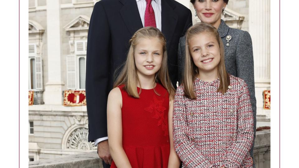 spanish royals christmas card