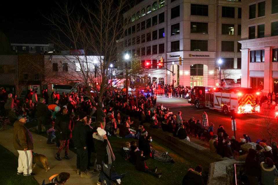 Scenes from Greater Lafayette's annual Christmas Parade, "A Very Merry Main Street," Saturday, Dec. 4, 2021 in Lafayette.