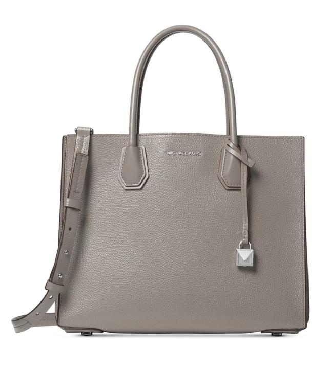 Michael Kors Mercer Small Leather Messenger - Macy's