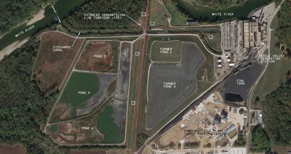 All three coal ash ponds at the Eagle Valley Generating Station in Martinsville have been identified as having “significant hazard potential.”