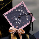 <p>A graduate’s mortar board hat is pictured during a commencement for Medgar Evers College in the Brooklyn borough of New York City, New York, June 8, 2017. (Photo: Carlo Allegri/Reuters) </p>