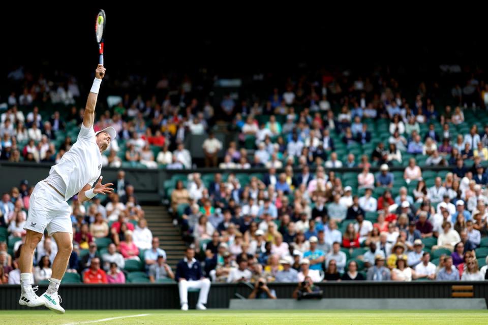 Empty seats have been a common theme on Centre Court this week (PA)