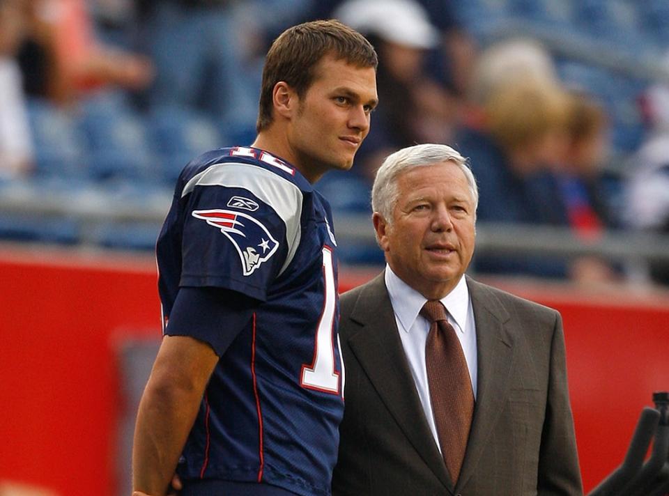 Tom Brady, Robert Kraft