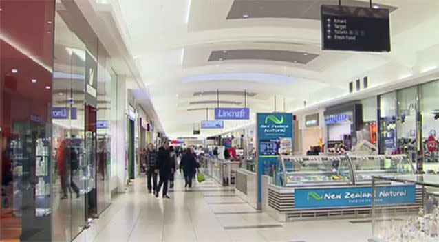 Inside the Northland Shopping Centre. Source: 7News