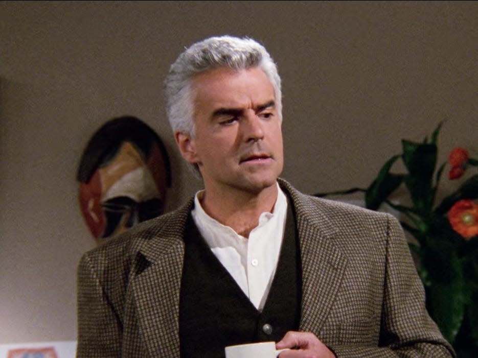 John O'Hurley as J. Peterman on "Seinfeld."