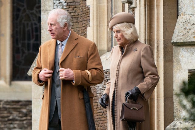 Royals attends Christmas Day Church service