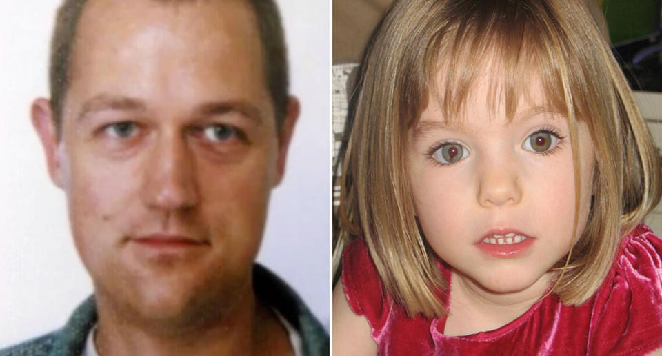 Martin Ney, a convicted paedophile, is a suspect in the disappearance of Madeleine McCann. Source: 7 News/ AAP