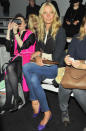 <b>London Fashion Week AW13 FROW Jodie Kidd </b><br><br>Jodie Kidd looked chic on the LFW front row.<br><br>© Rex