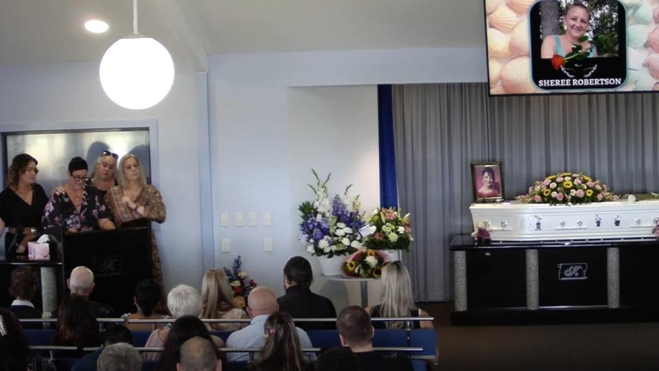 Sheree Robertson funeral