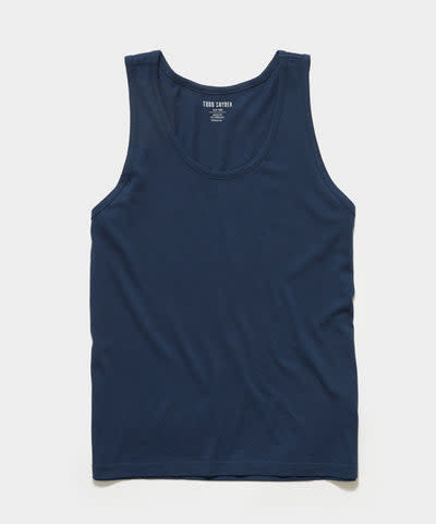 <p><a href="https://go.redirectingat.com?id=74968X1596630&url=https%3A%2F%2Fwww.toddsnyder.com%2Fproducts%2Ftank-top-navy&sref=https%3A%2F%2Fwww.esquire.com%2Fstyle%2Fmens-fashion%2Fg36028652%2Fbest-mens-tank-tops%2F" rel="nofollow noopener" target="_blank" data-ylk="slk:Shop Now;elm:context_link;itc:0;sec:content-canvas" class="link ">Shop Now</a></p><p>Made in L.A. Tank Top</p><p>toddsnyder.com</p><p>$58.00</p>