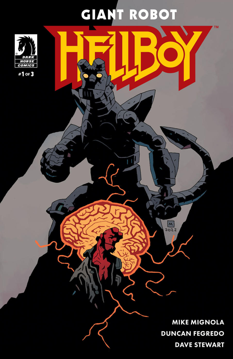 Giant Robot Hellboy Dark Horse Comics