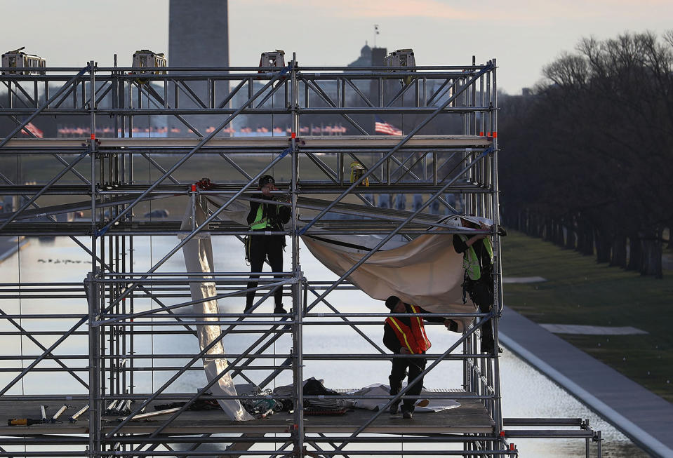 Washington D.C. prepares for Presidential Inauguration