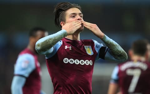 Grealish had a superb 2017/18 season as Aston Villa narrowly missed out on promotion - Credit: GETTY IMAGES