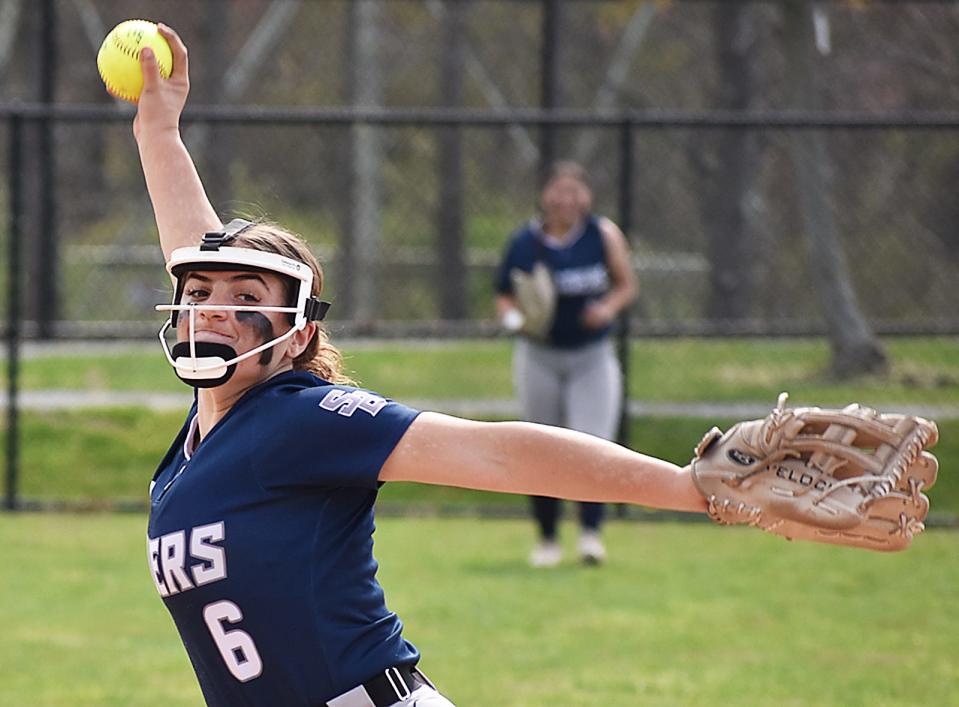 Somerset Berkley pitcher Laney Martin