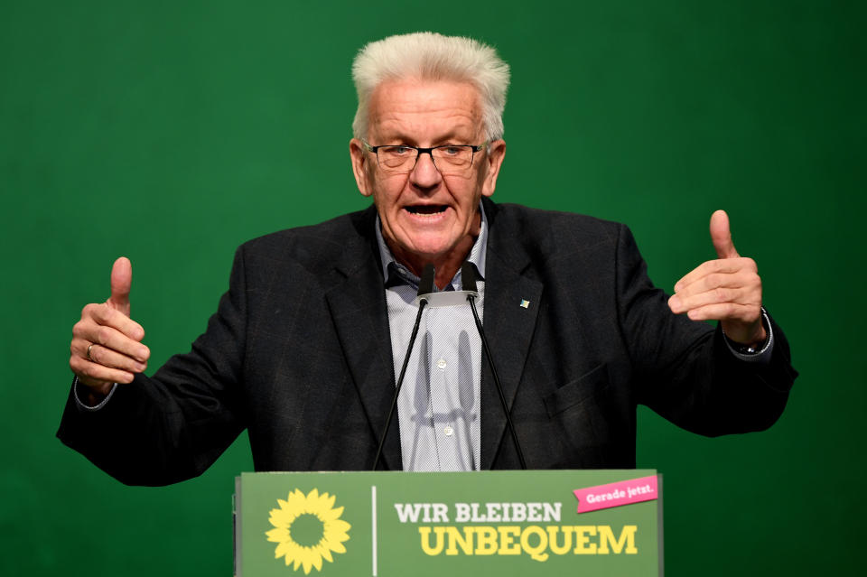 Der Grünen-Politiker Winfried Kretschmann führt das Bundesland Baden-Württemberg als Ministerpräsident. (Bild: AFP)