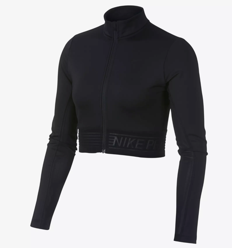 Nike Pro Women’s Long Sleeve Top, $70, available at Nike.