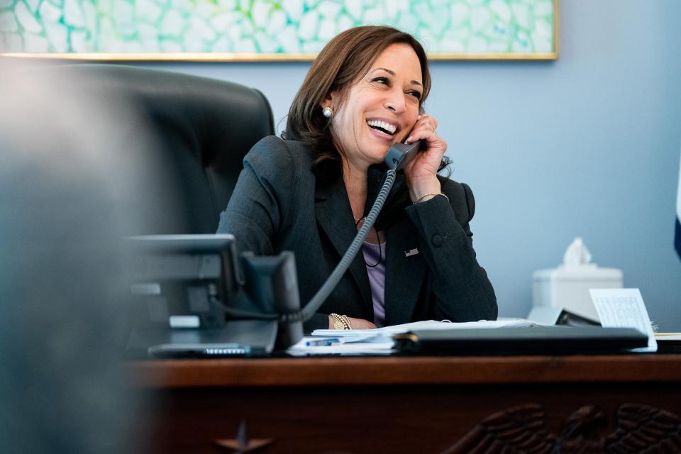 U.S. Vice President Kamala Harris