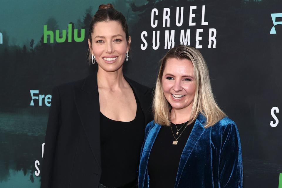 <p>John Salangsang/Shutterstock</p> Jessica Biel (left) and Beverly Mitchell