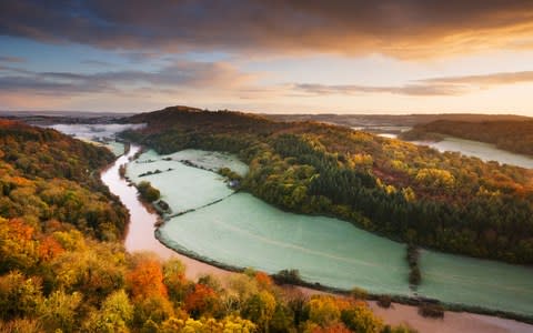 The Wye is one of Britain’s most picturesque rivers - Credit: getty