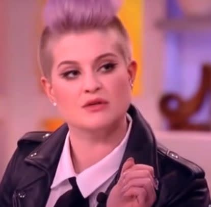 During a 2015 episode of The View, Kelly Osbourne attempted to call out then-presidential candidate Donald Trump by saying, 