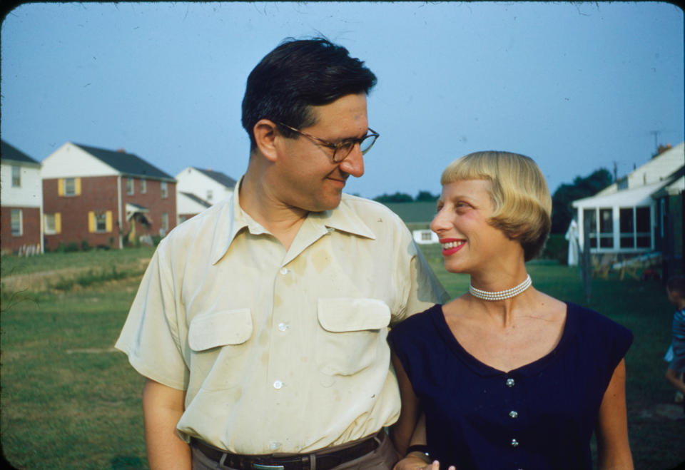 Arnold Spielberg and Leah Spielberg in 1951<span class="copyright">Courtesy Amblin Hearth Archive</span>